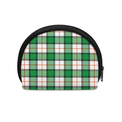 Irish Tartan St. Patrick's Day Print Coin Purse
