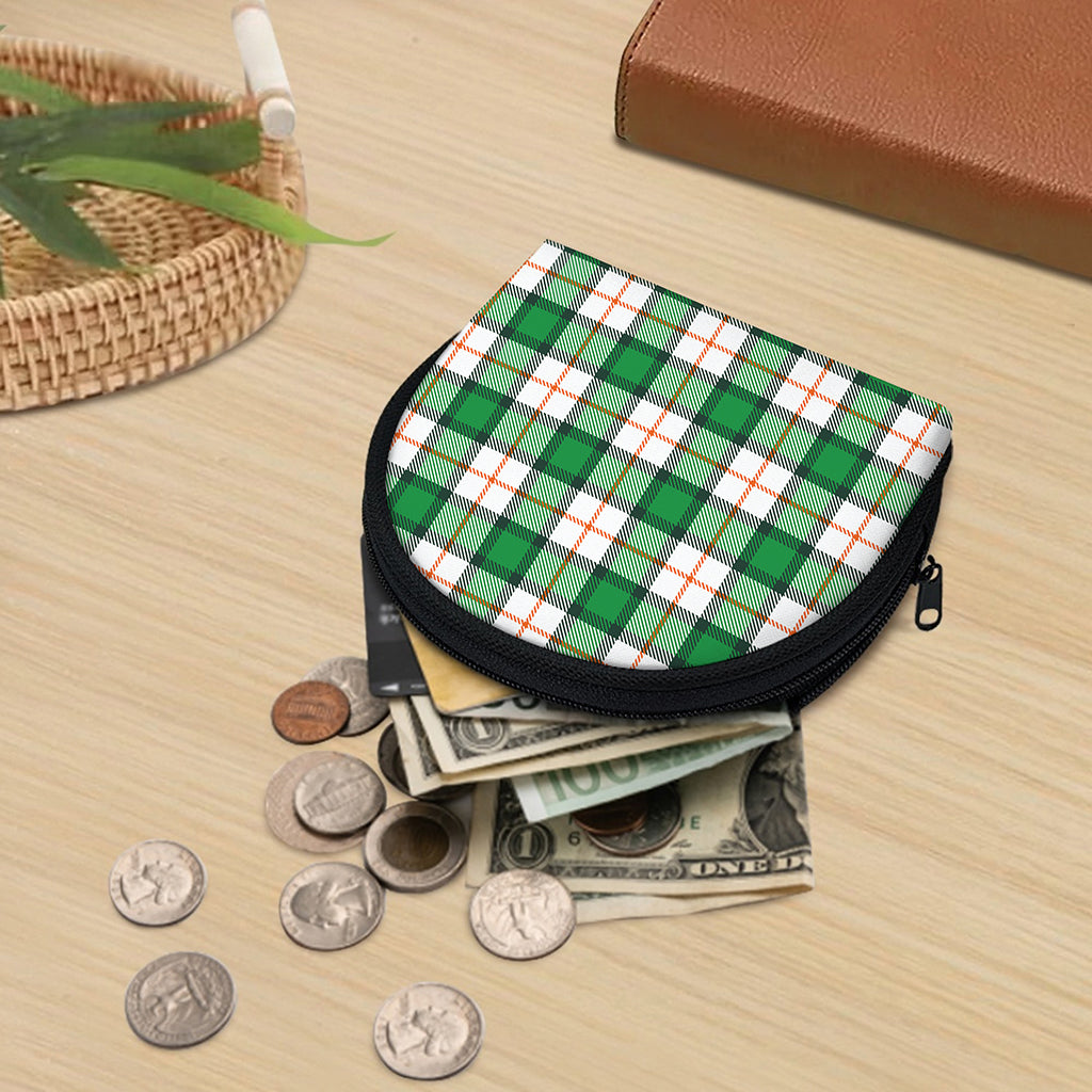 Irish Tartan St. Patrick's Day Print Coin Purse