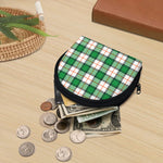 Irish Tartan St. Patrick's Day Print Coin Purse