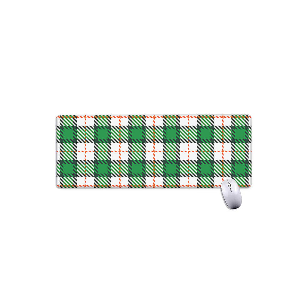 Irish Tartan St. Patrick's Day Print Extended Mouse Pad
