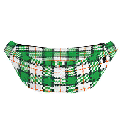Irish Tartan St. Patrick's Day Print Fanny Pack