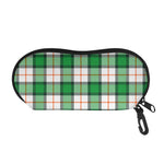 Irish Tartan St. Patrick's Day Print Glasses Case