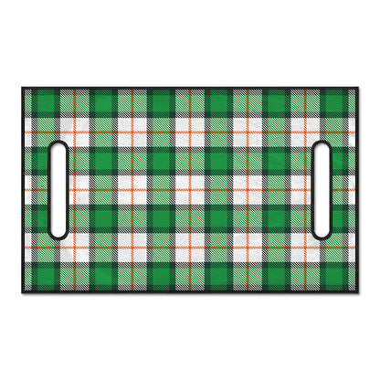 Irish Tartan St. Patrick's Day Print Golf Cart Seat Cover