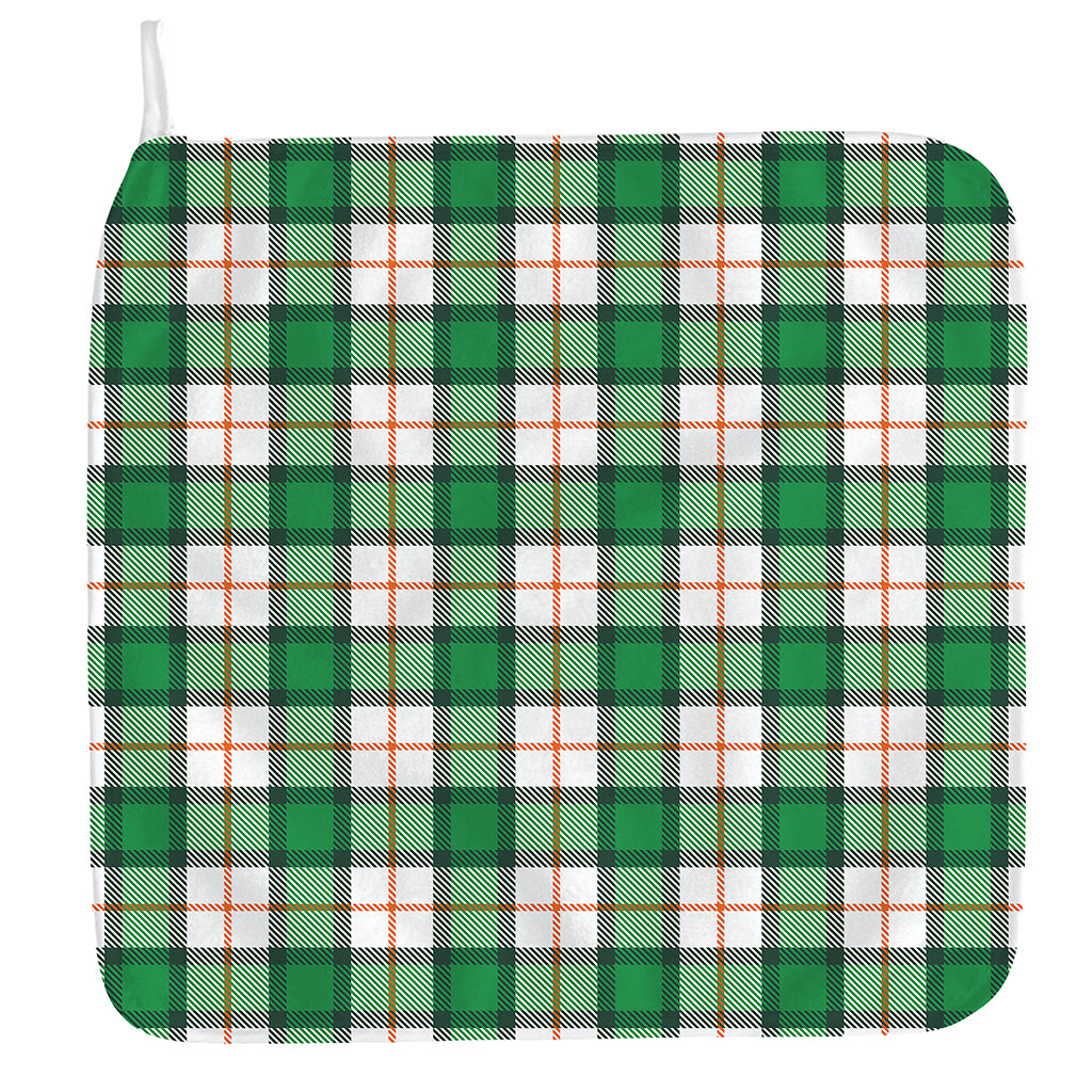 Irish Tartan St. Patrick's Day Print Hand Towel