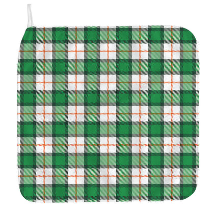 Irish Tartan St. Patrick's Day Print Hand Towel