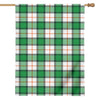 Irish Tartan St. Patrick's Day Print House Flag