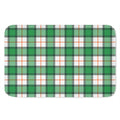 Irish Tartan St. Patrick's Day Print Indoor Door Mat