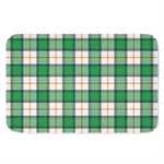Irish Tartan St. Patrick's Day Print Indoor Door Mat