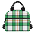 Irish Tartan St. Patrick's Day Print Insulated Lunch Bag