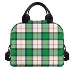 Irish Tartan St. Patrick's Day Print Insulated Lunch Bag