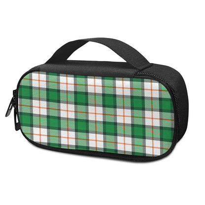 Irish Tartan St. Patrick's Day Print Insulin Cooler Travel Case