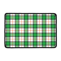 Irish Tartan St. Patrick's Day Print Kitchen Mat