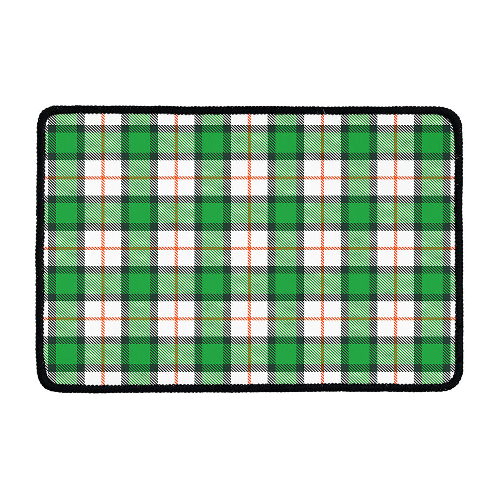 Irish Tartan St. Patrick's Day Print Kitchen Mat