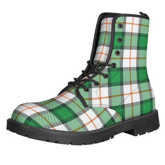 Irish Tartan St. Patrick's Day Print Backpack