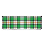 Irish Tartan St. Patrick's Day Print Long Kitchen Mat