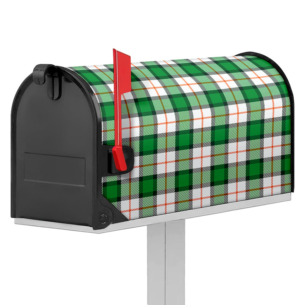 Irish Tartan St. Patrick's Day Print Mailbox Cover