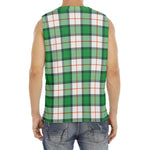 Irish Tartan St. Patrick's Day Print Men's Fitness Tank Top