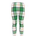 Irish Tartan St. Patrick's Day Print Men's Leggings