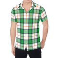 Irish Tartan St. Patrick's Day Print Men's Shirt