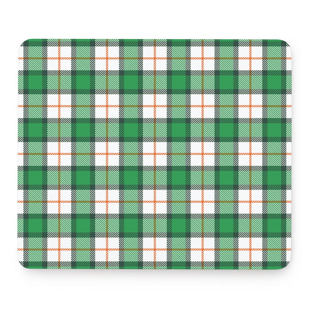 Irish Tartan St. Patrick's Day Print Mouse Pad