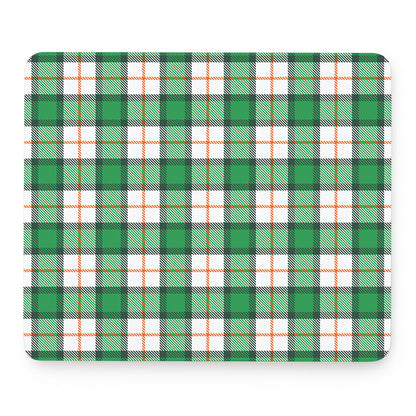 Irish Tartan St. Patrick's Day Print Mouse Pad