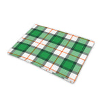 Irish Tartan St. Patrick's Day Print Pet Cooling Mat Cover