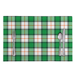 Irish Tartan St. Patrick's Day Print Placemat