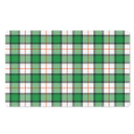 Irish Tartan St. Patrick's Day Print Polyester Doormat