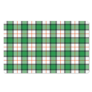 Irish Tartan St. Patrick's Day Print Polyester Doormat