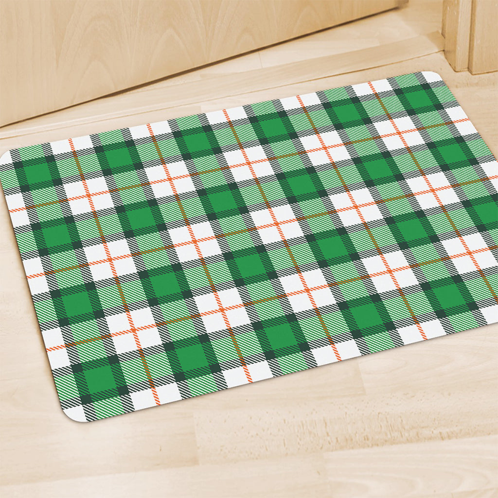 Irish Tartan St. Patrick's Day Print Polyester Doormat