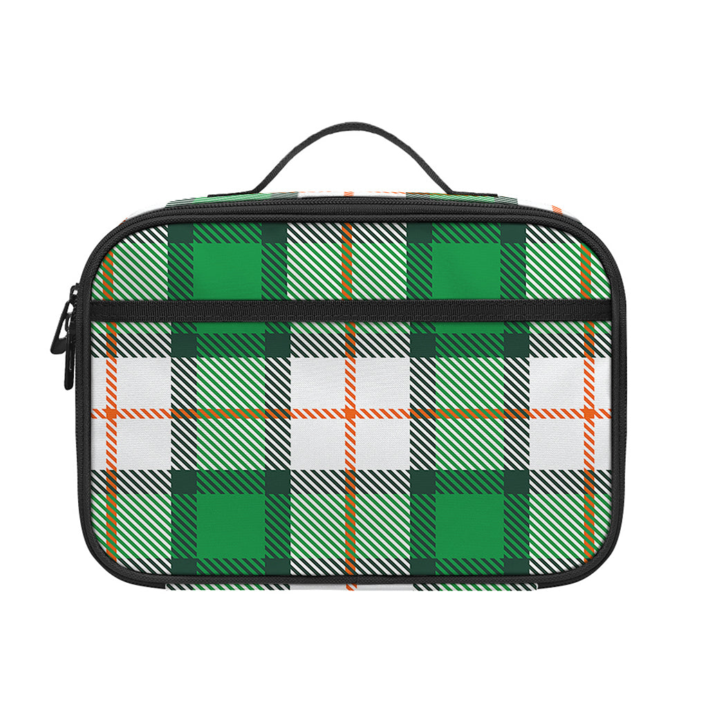 Irish Tartan St. Patrick's Day Print Portable Lunch Bag