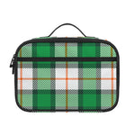 Irish Tartan St. Patrick's Day Print Portable Lunch Bag