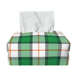 Irish Tartan St. Patrick's Day Print Rectangle Tissue Box Cover