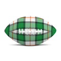 Irish Tartan St. Patrick's Day Print Rugby Ball