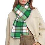 Irish Tartan St. Patrick's Day Print Scarf