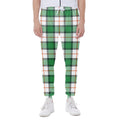 Irish Tartan St. Patrick's Day Print Joggers