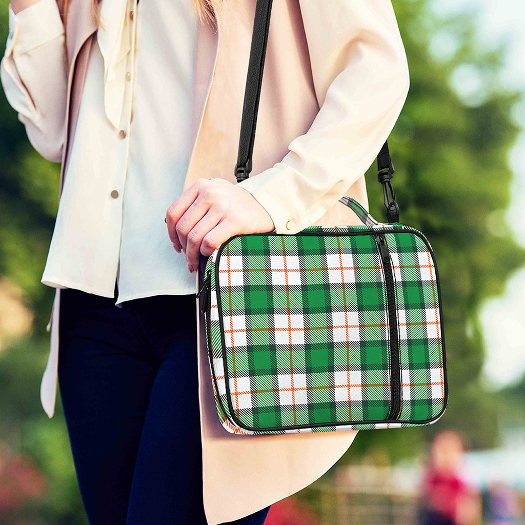 Irish Tartan St. Patrick's Day Print Shoulder Strap Bible Bag