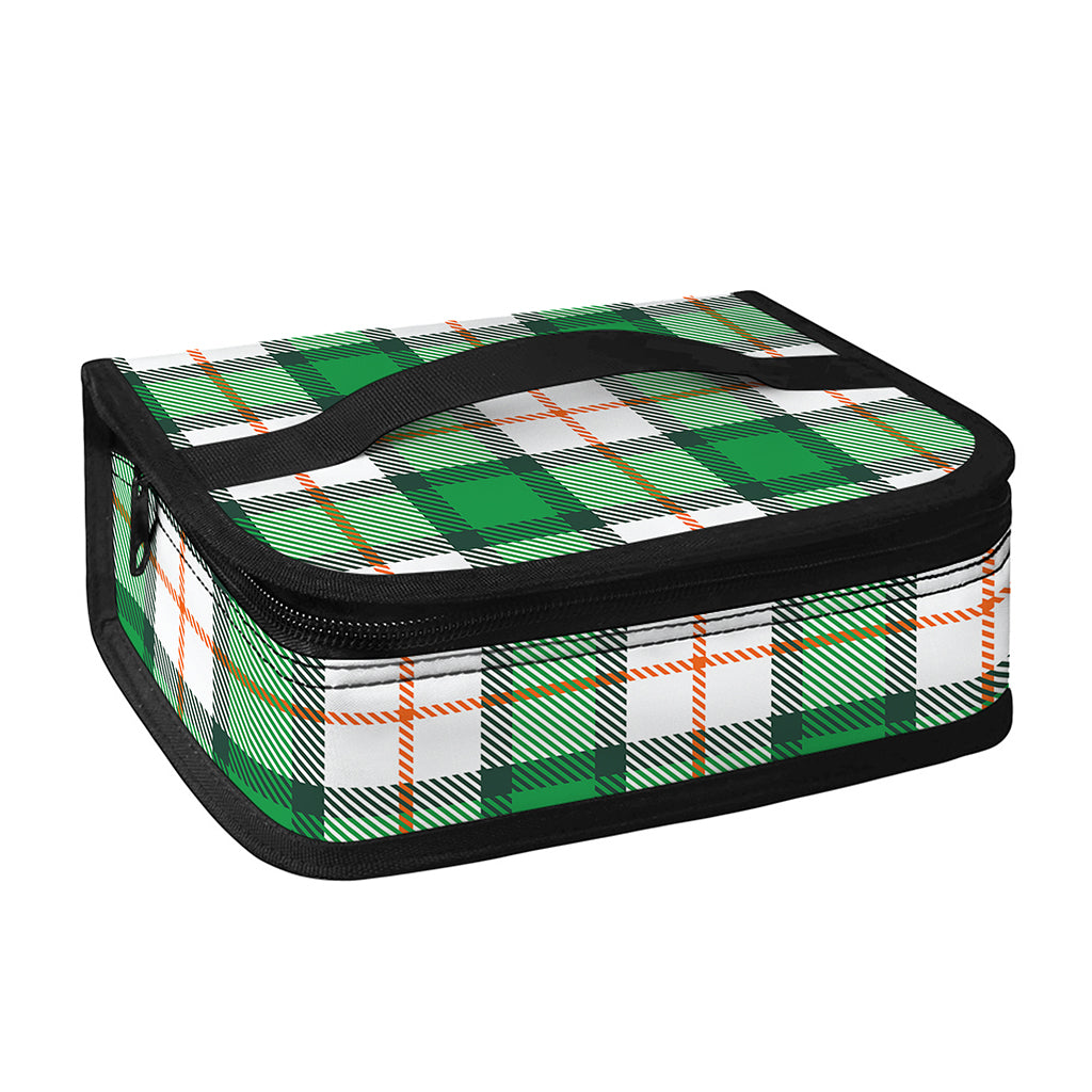 Irish Tartan St. Patrick's Day Print Small Lunch Bag