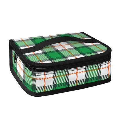 Irish Tartan St. Patrick's Day Print Small Lunch Bag