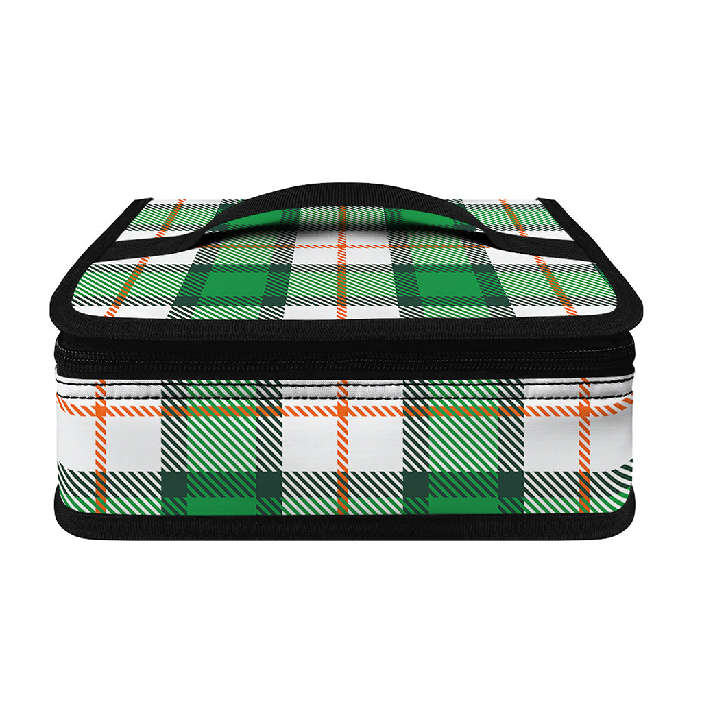 Irish Tartan St. Patrick's Day Print Small Lunch Bag