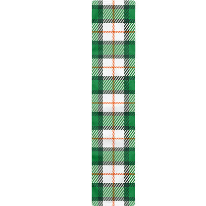 Irish Tartan St. Patrick's Day Print Table Runner