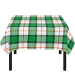 Irish Tartan St. Patrick's Day Print Tablecloth