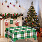 Irish Tartan St. Patrick's Day Print Tablecloth