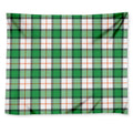 Irish Tartan St. Patrick's Day Print Tapestry