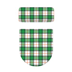 Irish Tartan St. Patrick's Day Print Toilet Lid And Tank Cover Set