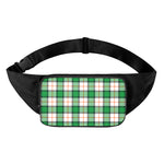 Irish Tartan St. Patrick's Day Print Waist Bag