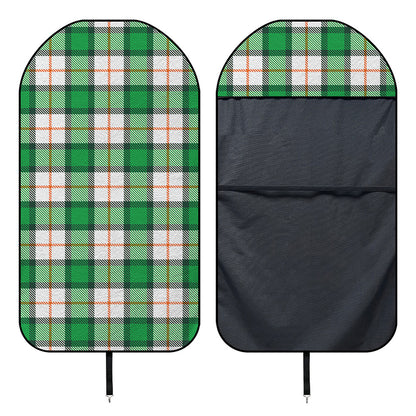 Irish Tartan St. Patrick's Day Print Waterproof Car Seat Cover