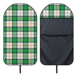 Irish Tartan St. Patrick's Day Print Waterproof Car Seat Cover