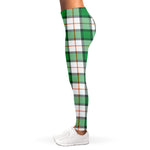 Irish Tartan St. Patrick's Day Print Women's Leggings