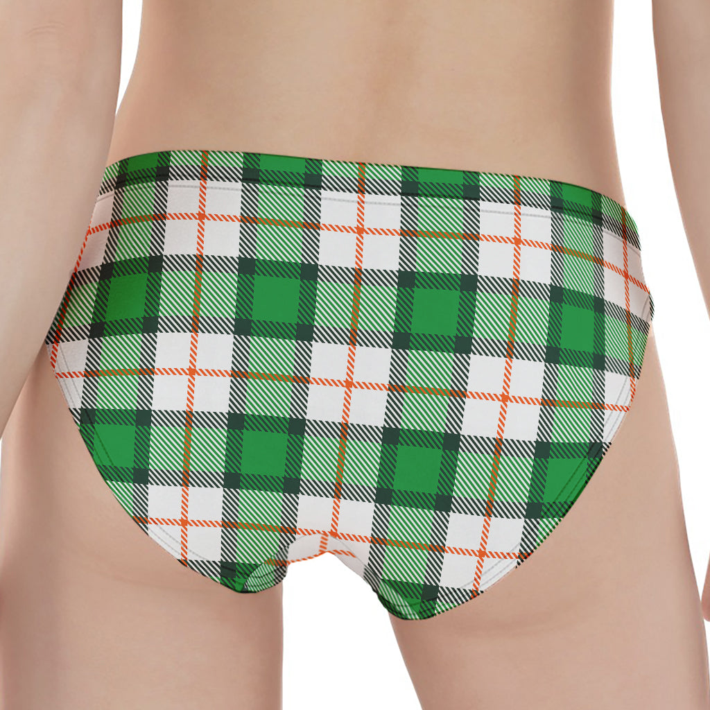 Irish Tartan St. Patrick's Day Print Women's Panties